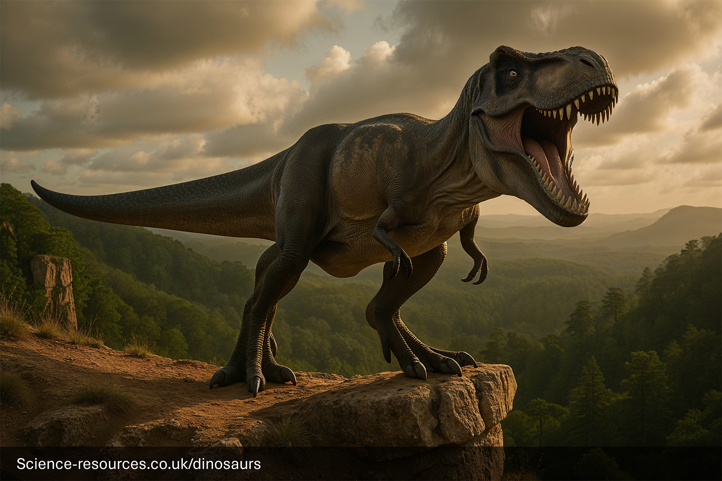 Iconic T-Rex from Jurassic Park