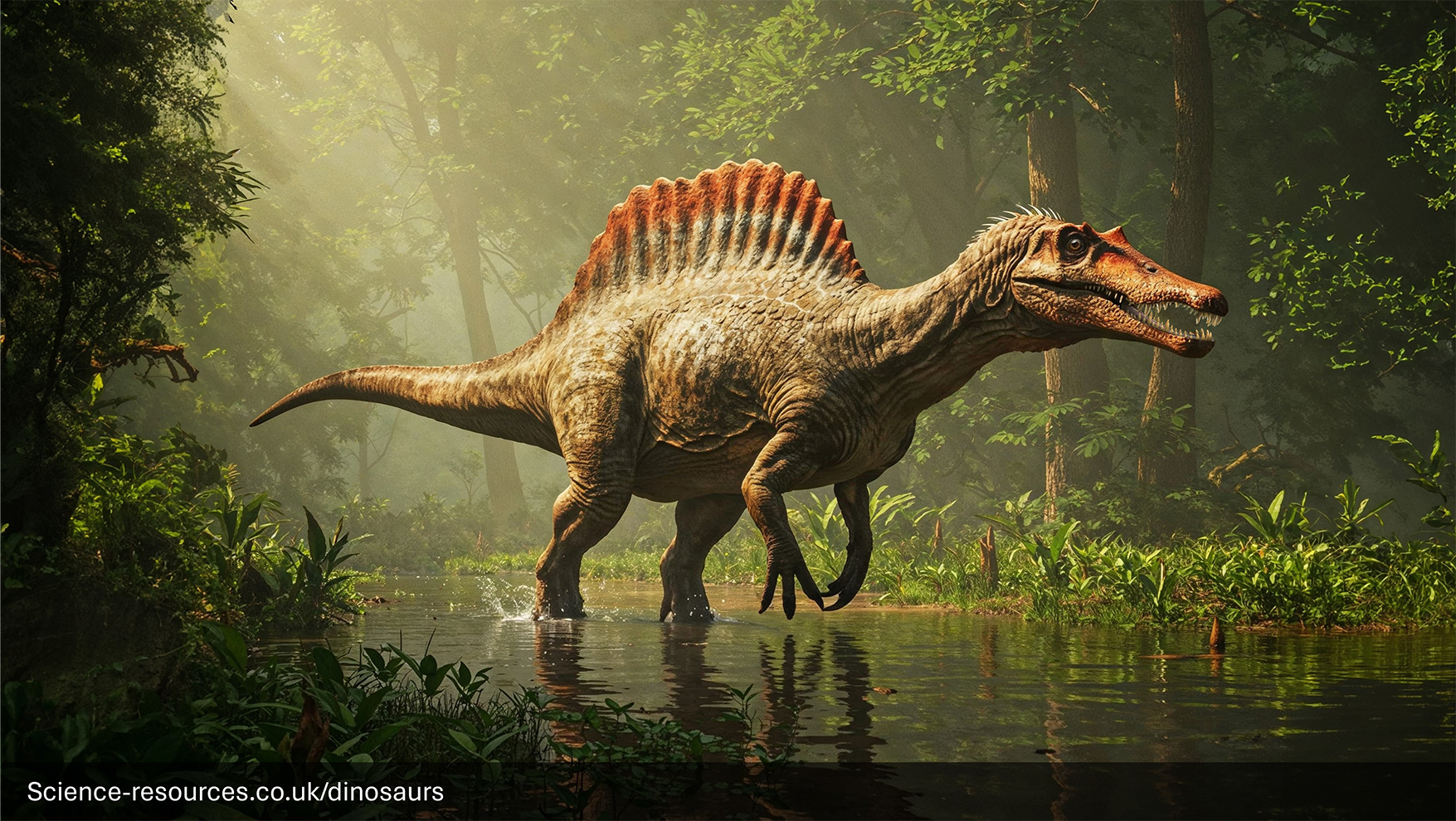 Evolution of Spinosaurus depiction